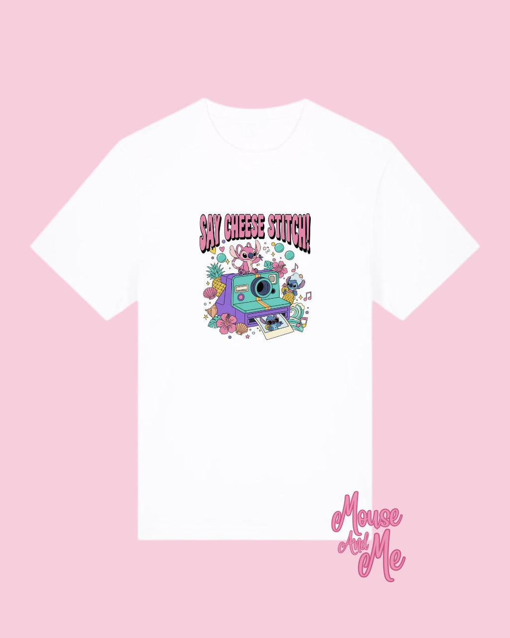 SAY CHEESE STITCH T-SHIRT