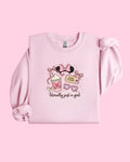 LITERALLY JUST A GIRL SWEATSHIRT