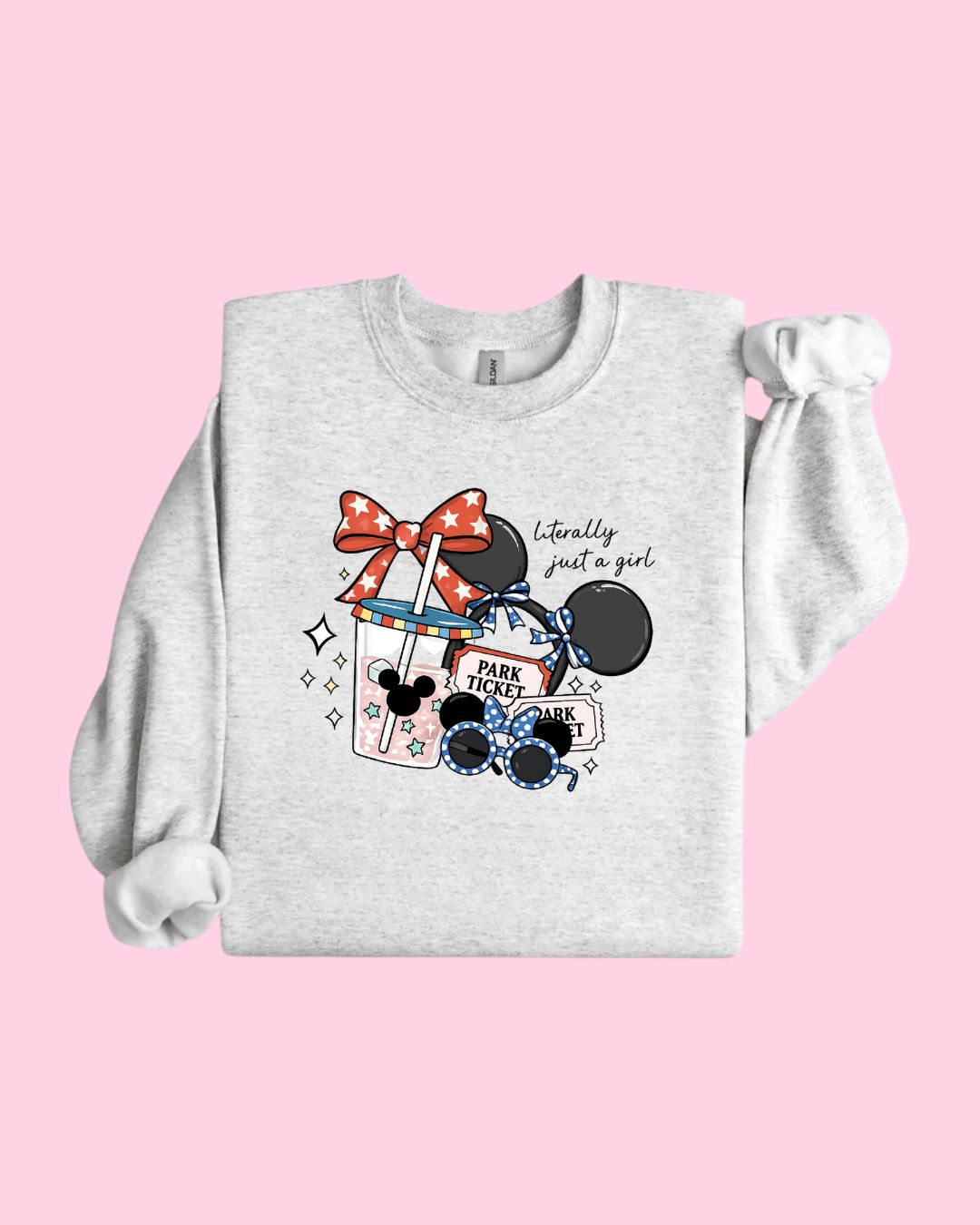 JUST A GIRL SWEATSHIRT