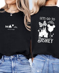 LETS GO - BLACK T-SHIRT